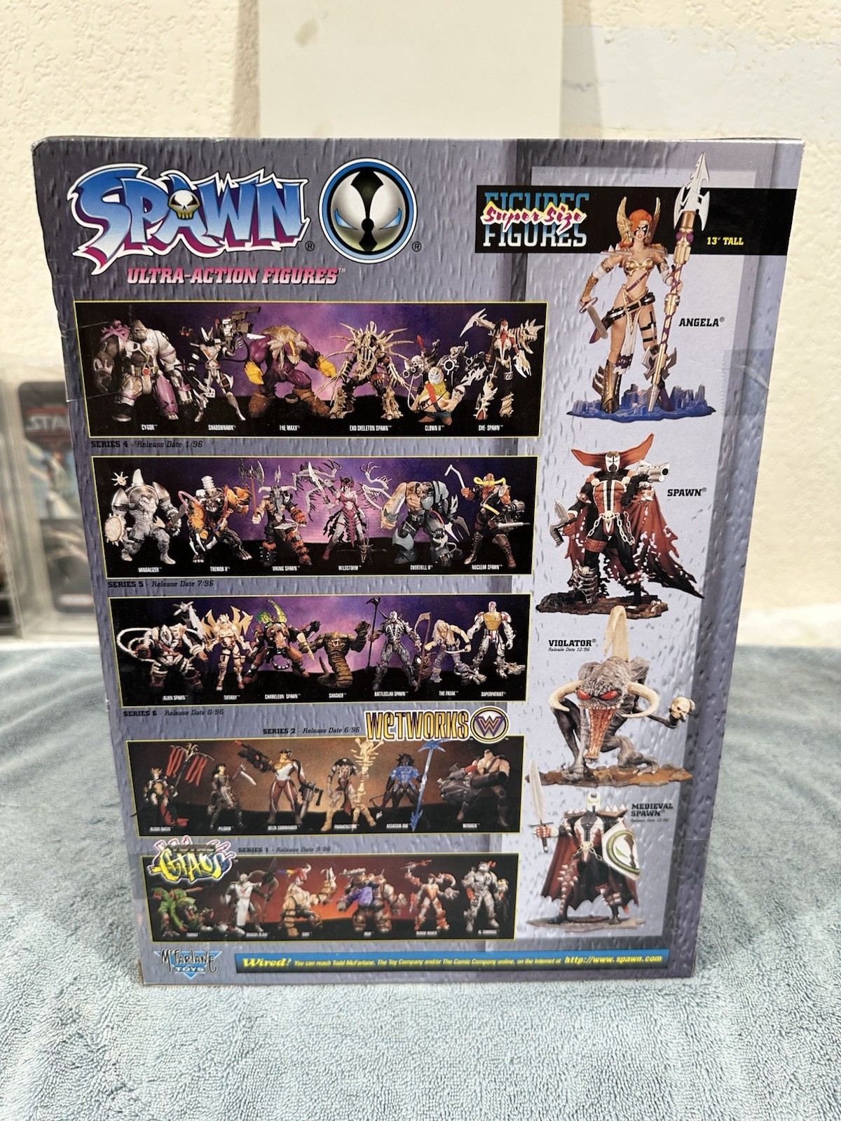 Spawn 13” Angela Shoulder Armor Fell Off In Box