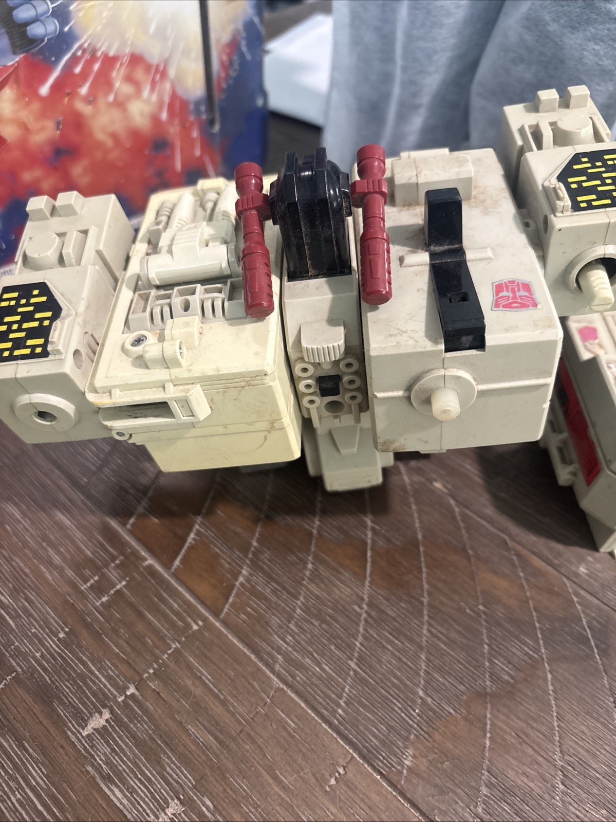 Transformers G1 Metroplex Legs and Torso Parts