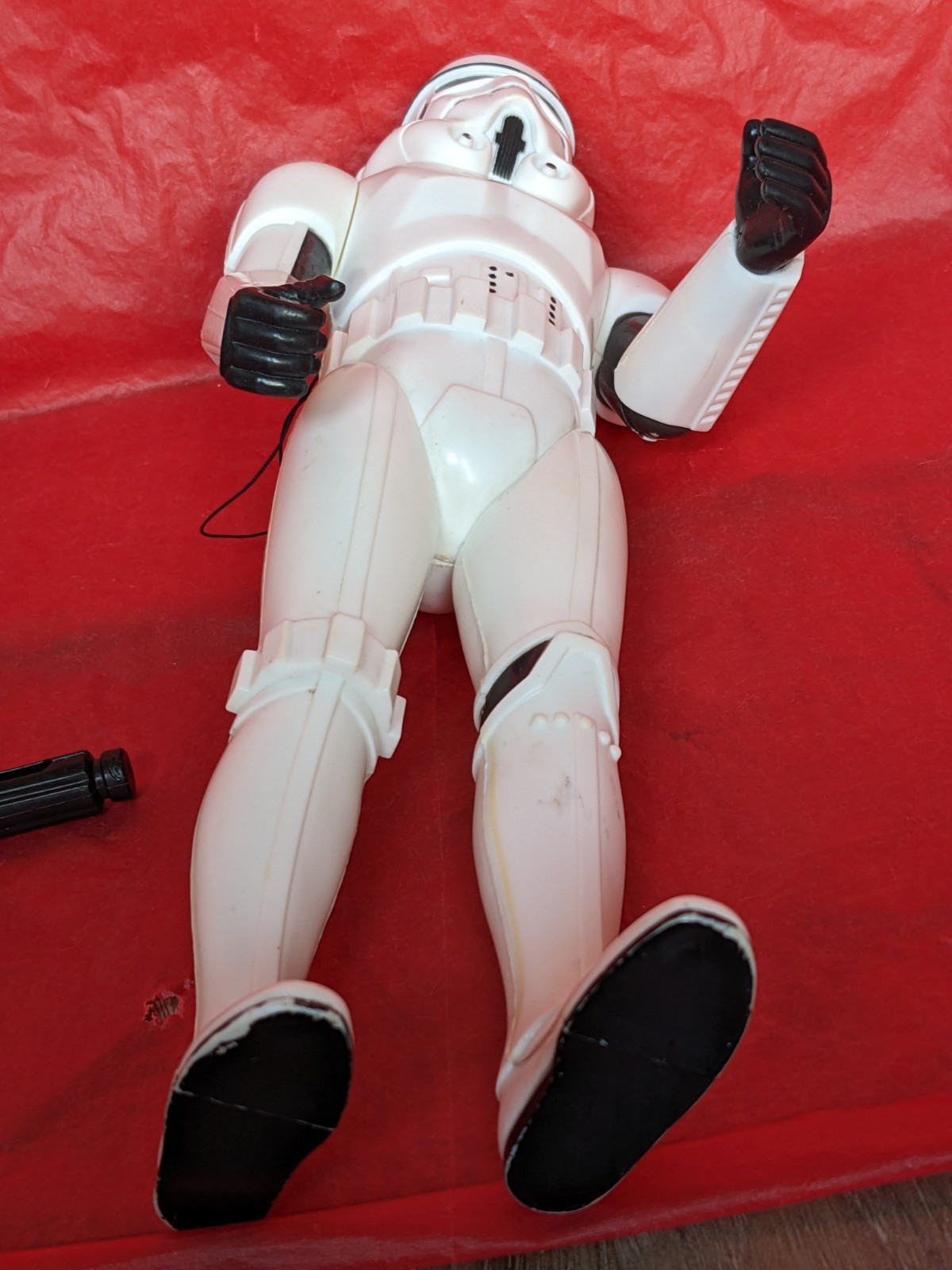 🔴⚪ Vintage Star Wars STORMTROOPER 12 inch complete Kenner 1978 ⚪🔴