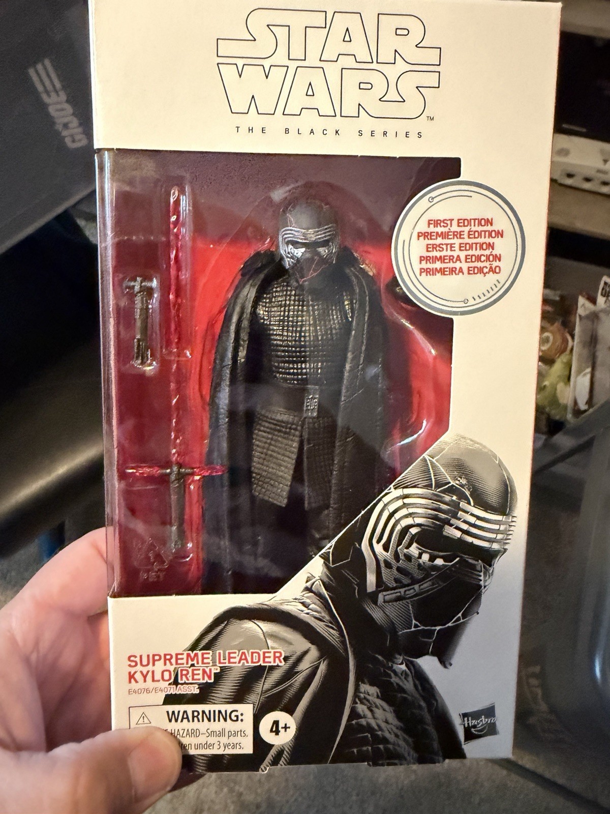 Kylo Ren Star Wars Black Series First Edition CIB Rare
