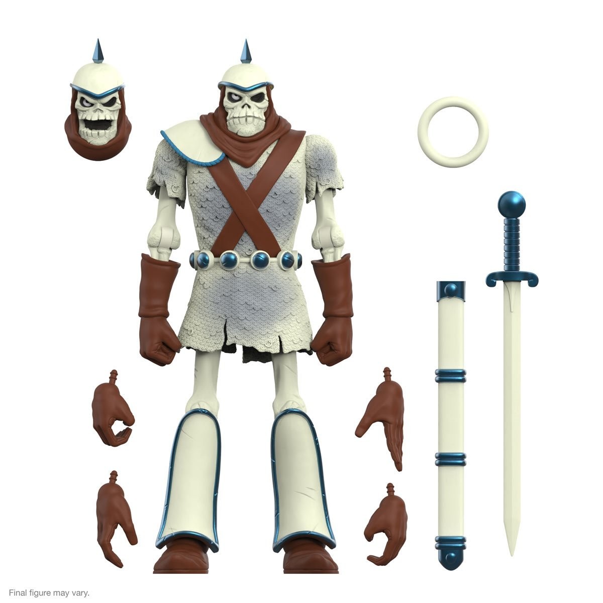Dungeons & Dragons Dekkion The Skeleton Warrior Glow In The Dark Super7