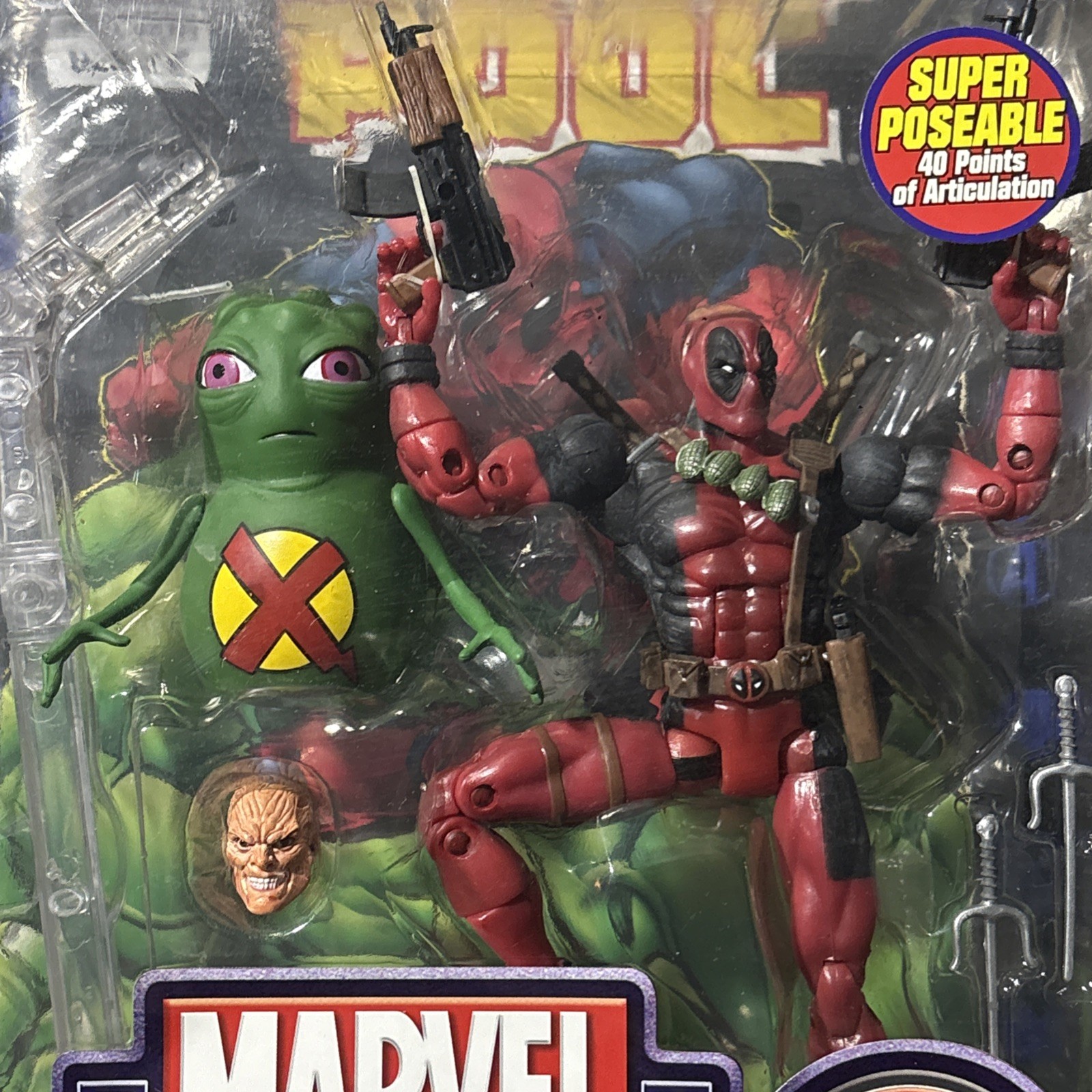 Deadpool & Doop Figure ToyBiz Marvel Legends Series 6 Action Figure
