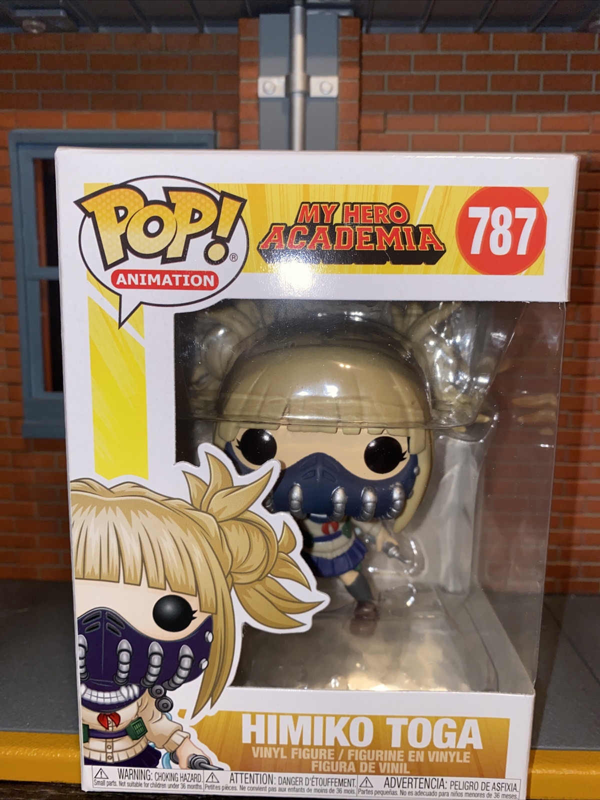 Funko Pop! Animation: My Hero Academia – Himiko Toga with Face Cover Vinyl Figur