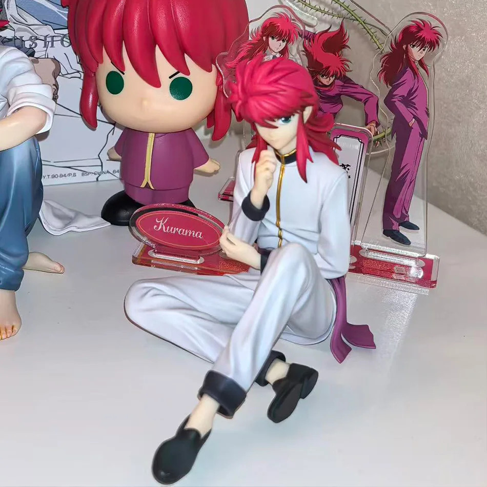 YuYu Hakusho 8cm Action Figure Set Yusuke Urameshi Kurama Anime Toy