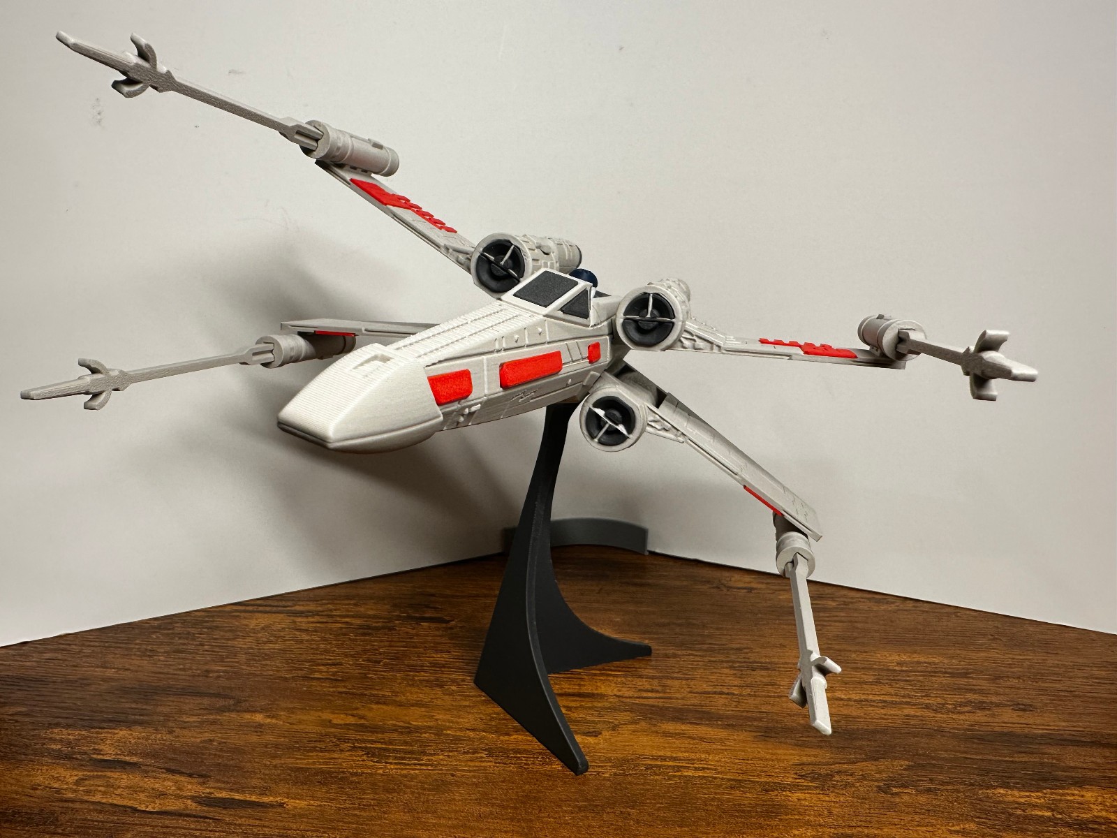Star Wars X Wing Starfighter Model | Rebel Alliance Display Collectible | 10 in