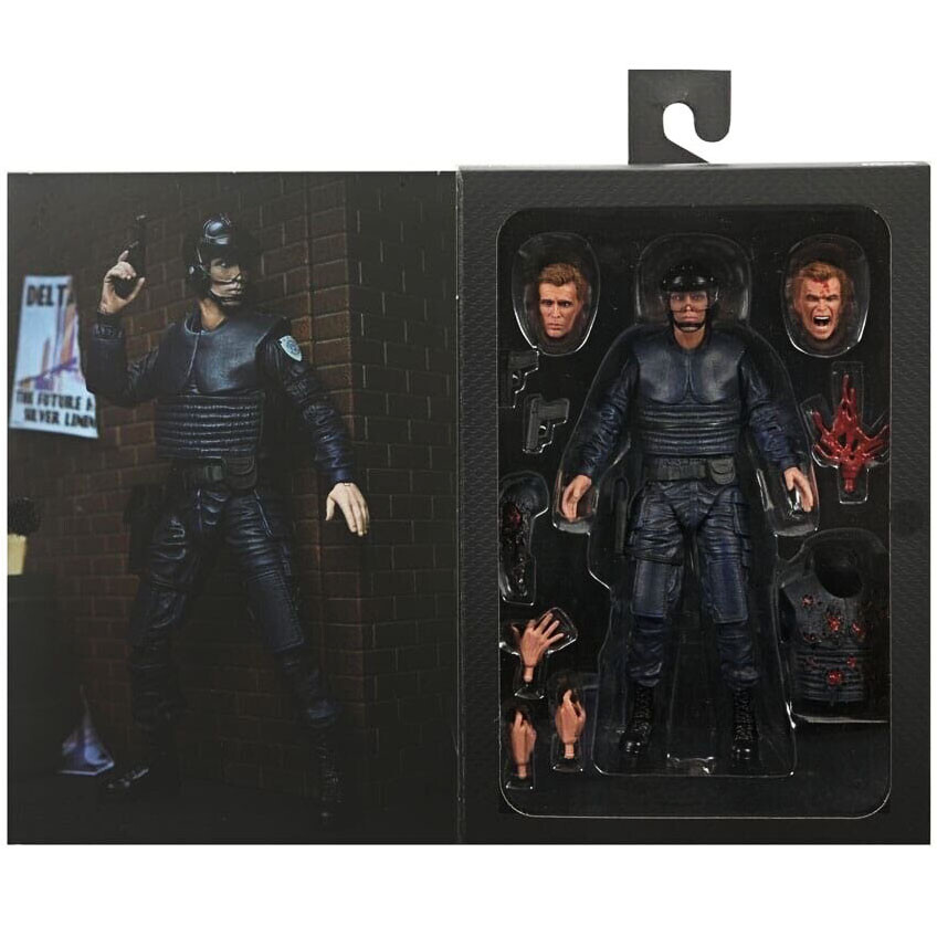 NECA Robocop Alex Murphy 7&Prime; Ultimate Action Figure 1:12 Scale In Stock Official