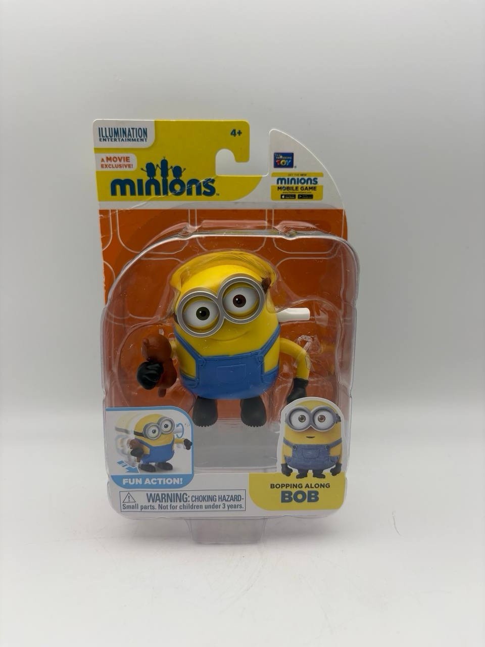 Minions Movie Despicable Me minion Bob Action Figure. Brand New In Box!