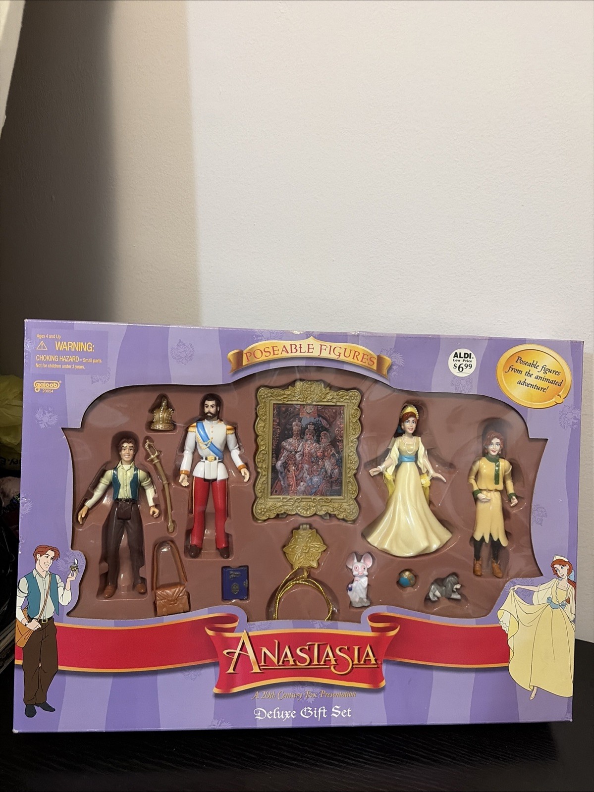 Galoob Anastasia Deluxe Gift Set Poseable Figures Boxed Original Unopened 1997