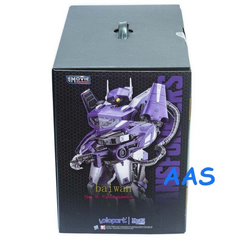 INSTOCK Gift YoloPark Shockwave Assemble Model Kit Transformation Action Figure