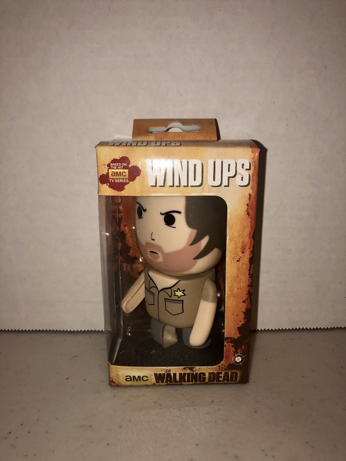 AMC&rsquo;s The Walking Dead Wind Ups RICK GRIMES 2013 New in Unopened Box Bulls i Toy