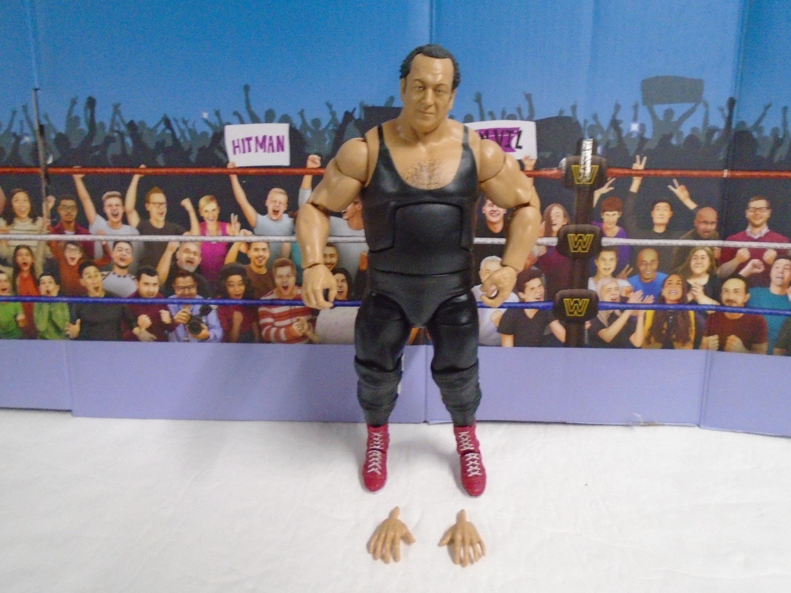 WWE Gorilla Monsoon Legends of the Territory Elite Series Figure