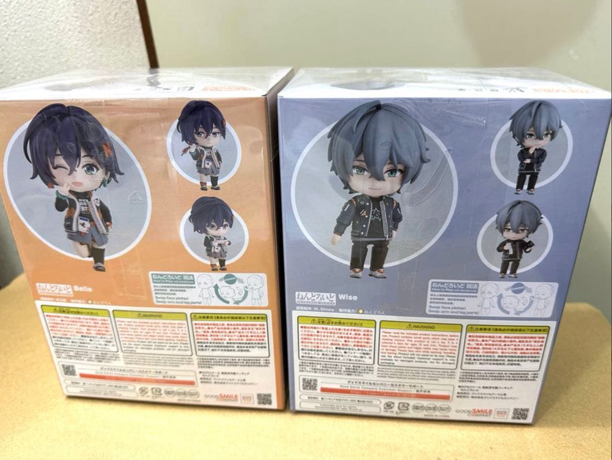 Zenless Zone Zero Nendoroid 2713 Belle 2714 Wise Good Smile Company Set Of 2
