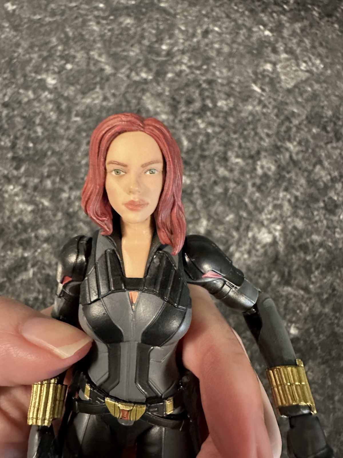 Marvel Legends – Black Widow Crimson Dynamo BAF Series 6&Prime; Action Figure ~ Loose