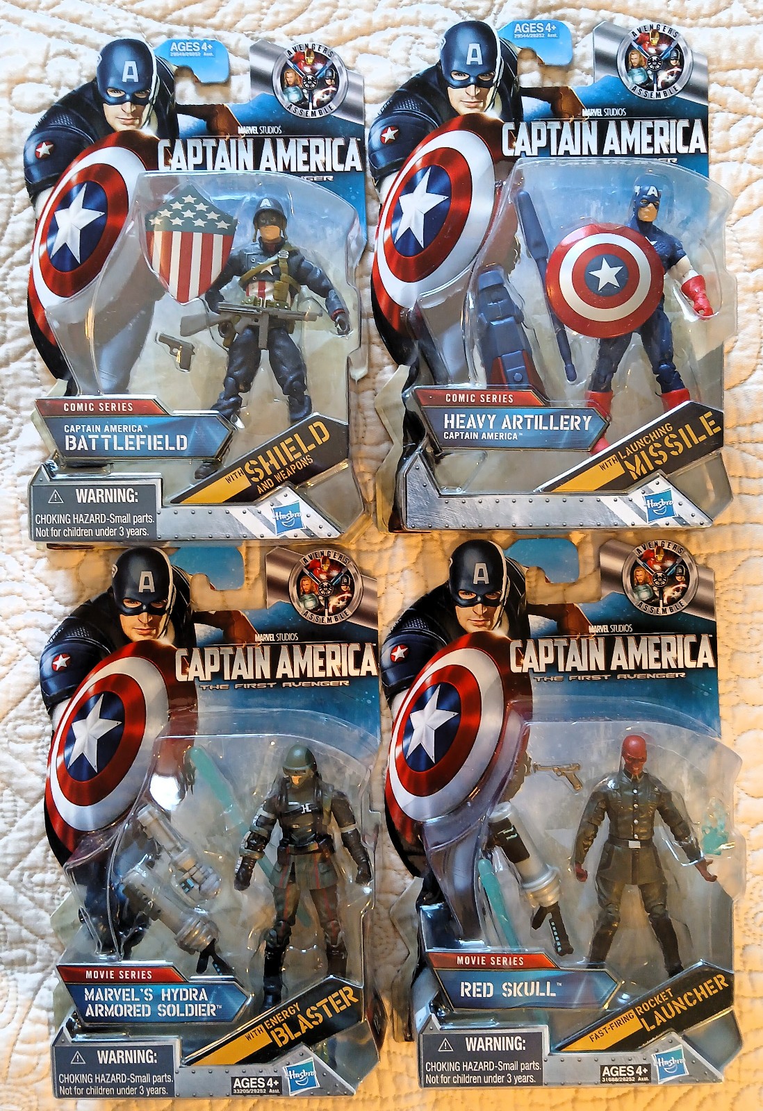 CAPTAIN AMERICA: Battlefield,Hydra Armored Soldier,Red Skull Marvel Universe MCU