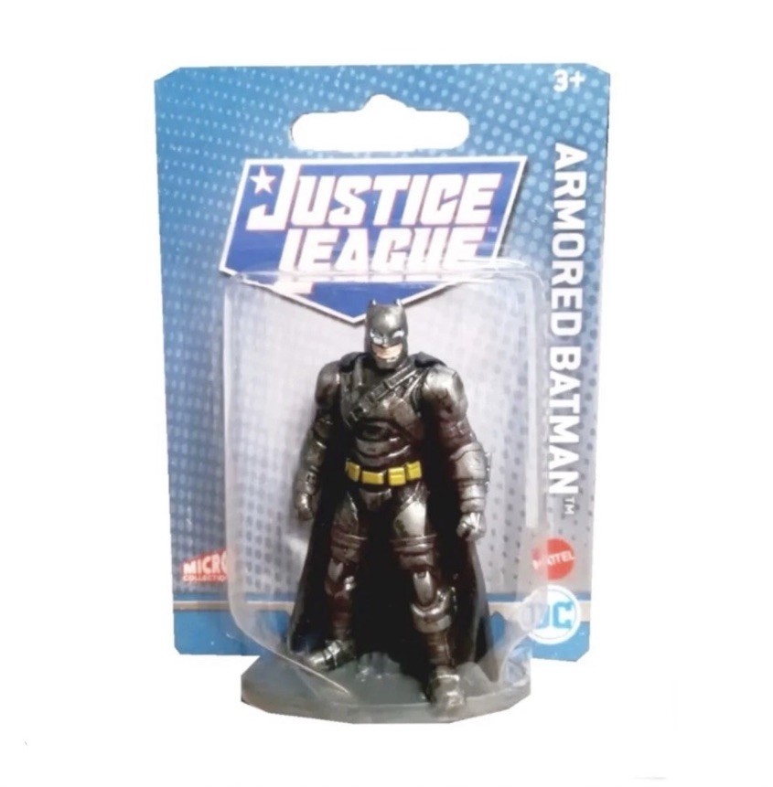 DC Justice League Armored Batman Micro Collection 3&Prime; Figure By Mattel New