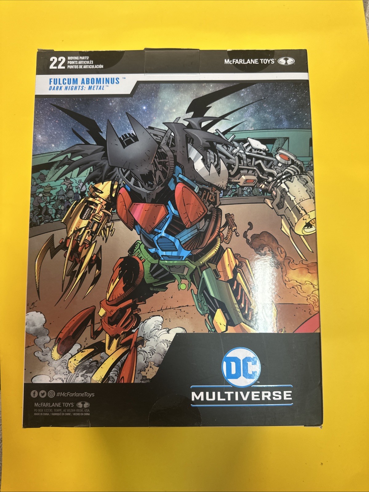 DC Multiverse Comic 10&Prime; Action Figure Megafig Wave 5 Fulcum Abominus Mcfarlane