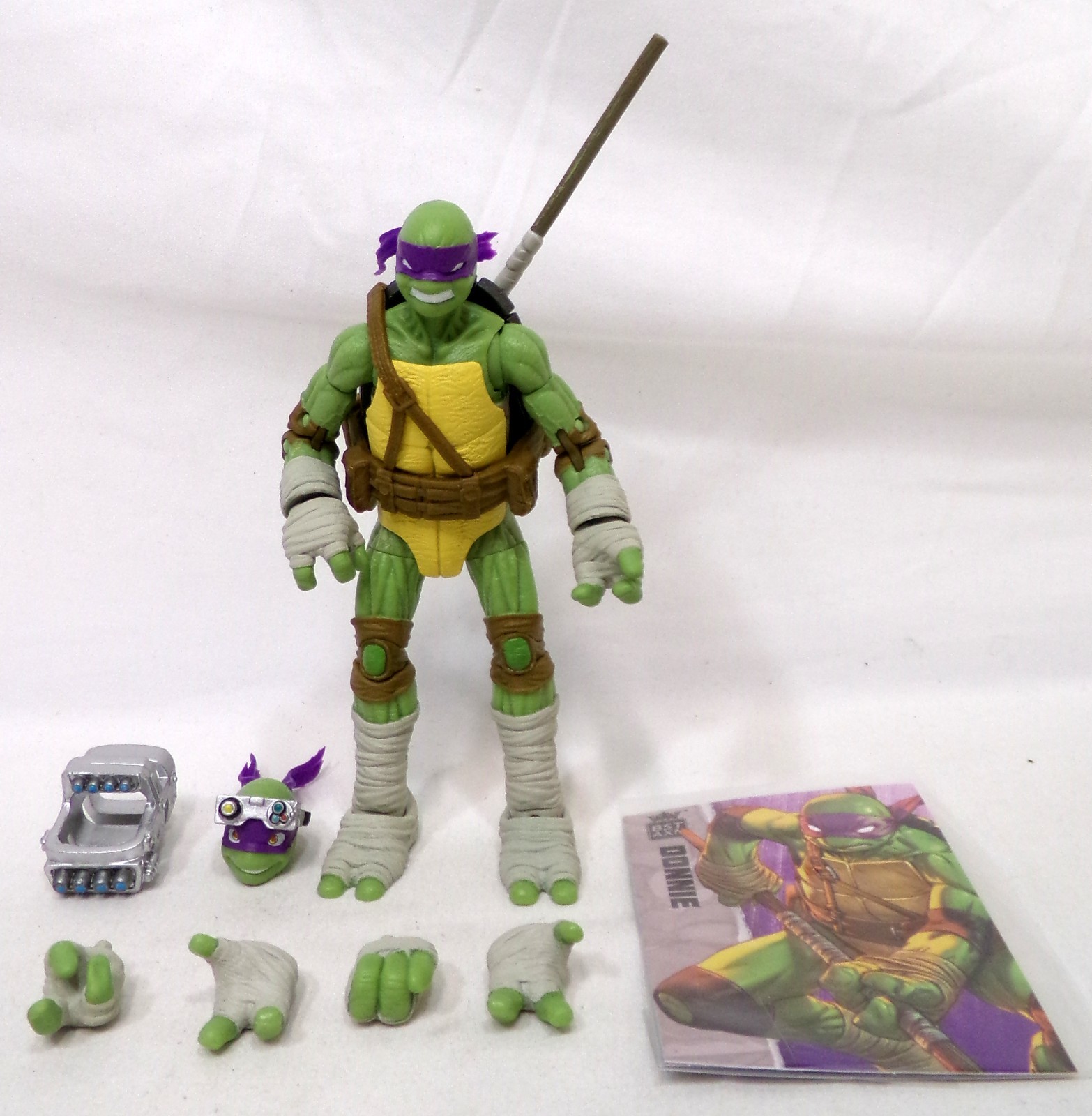 Loyal Subjects BST AXN TMNT IDW Comic Donatello 5&Prime; Figure Complete Ninja Turtles