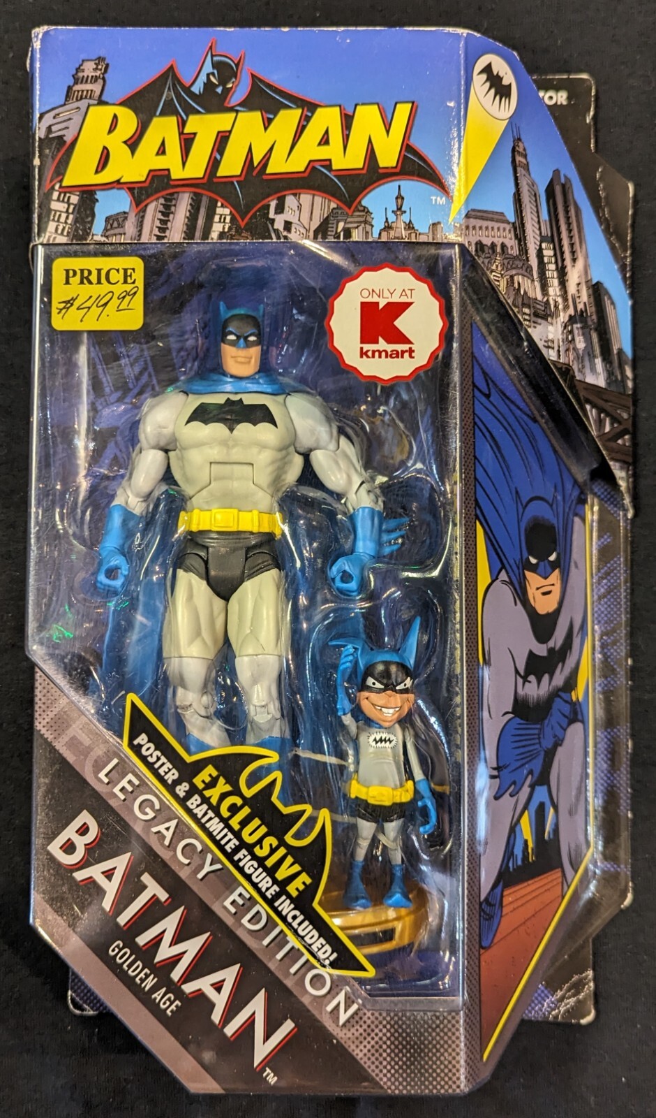 K-Mart Exclusive Mattel DC Universe Batman & Batmite Legacy Edition Golden Age