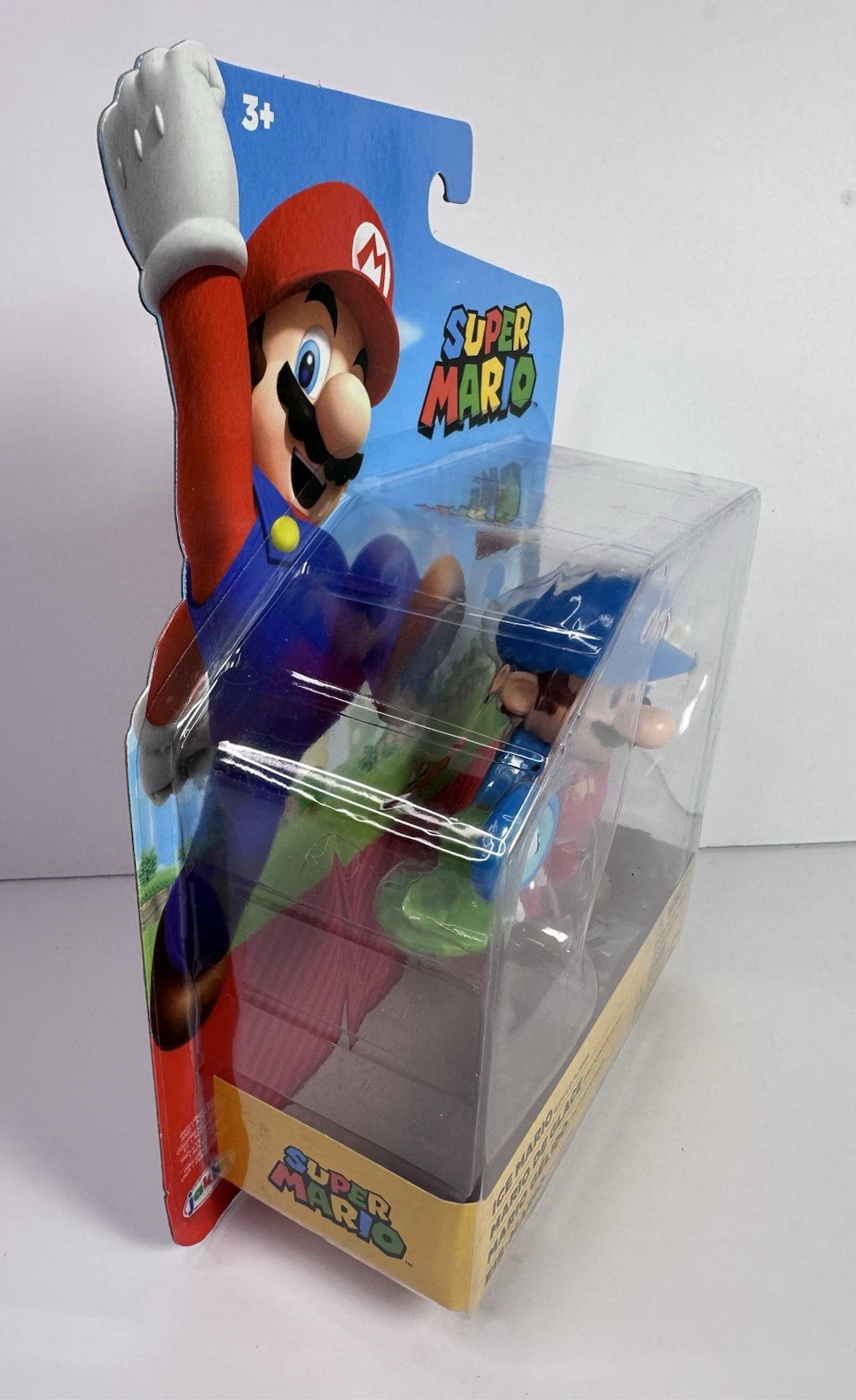 Super Mario « ICE MARIO W/ICE FLOWER » Action Figure 4in Jakks PACIFIC