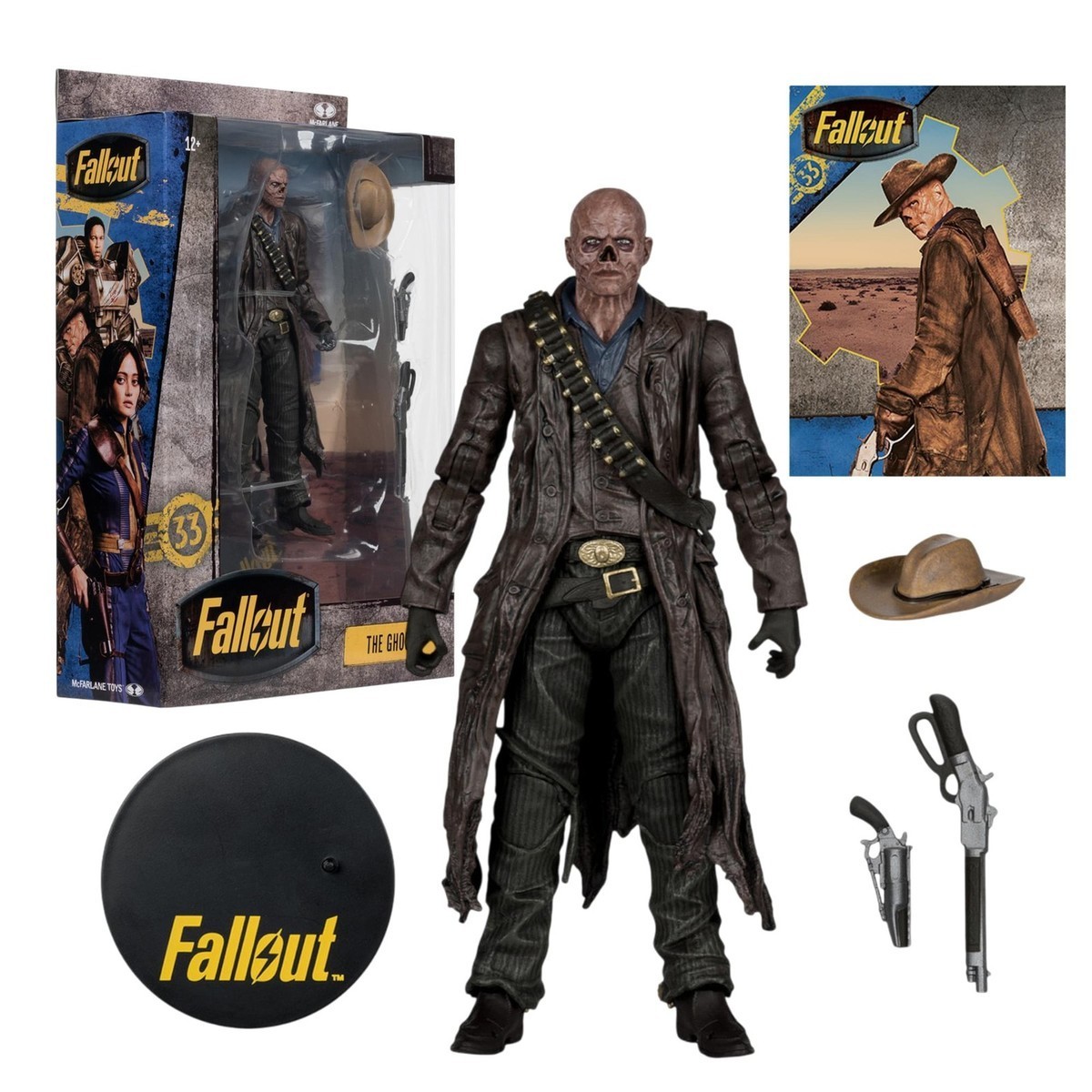 McFarlane Fallout « The Ghoul » Cooper Howard SEALED ACTION FIGURE