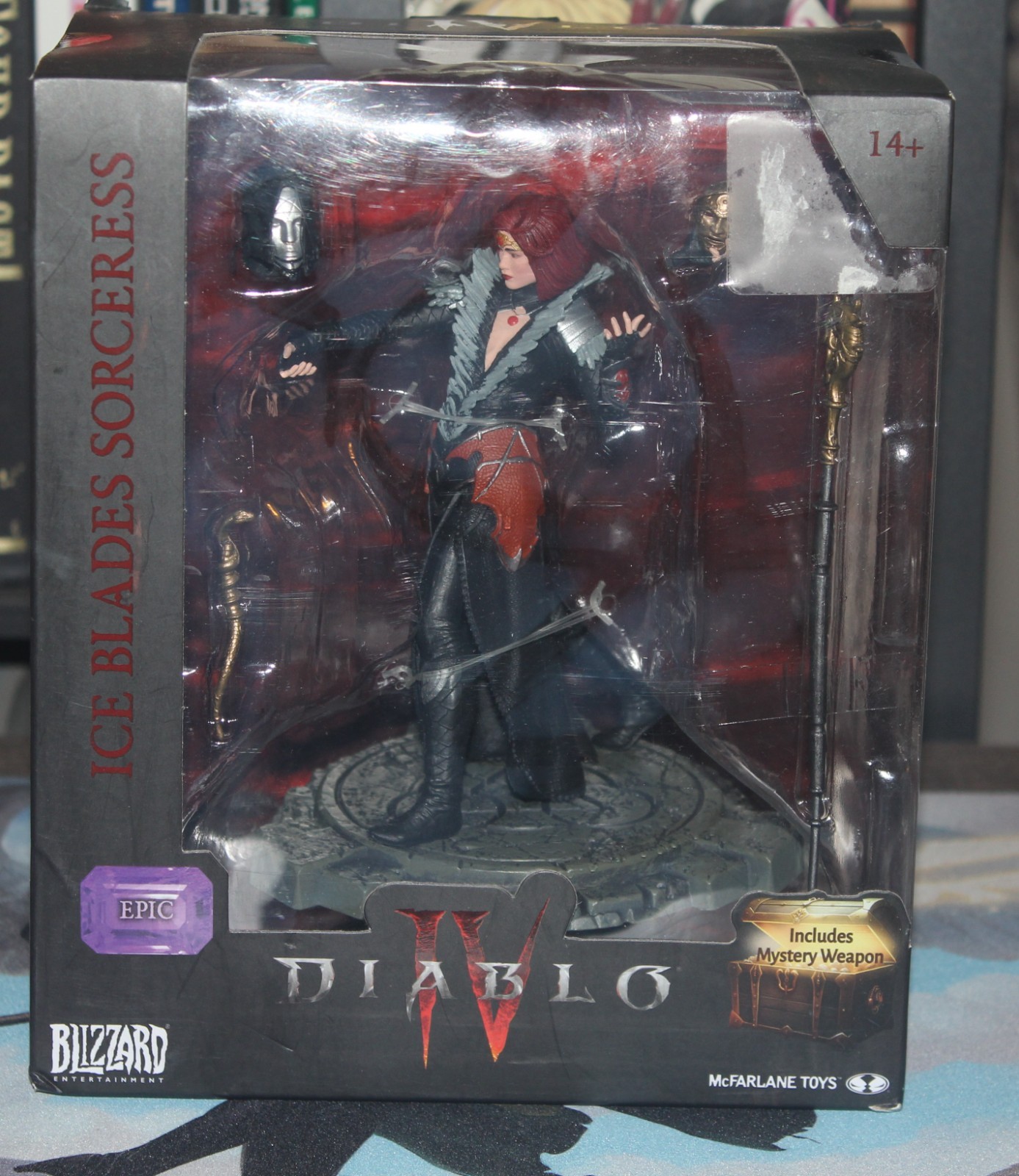Diablo IV Ice Blades Sorceress 7&Prime; Static Figure Epic Wave 1 Sealed Mcfarlane