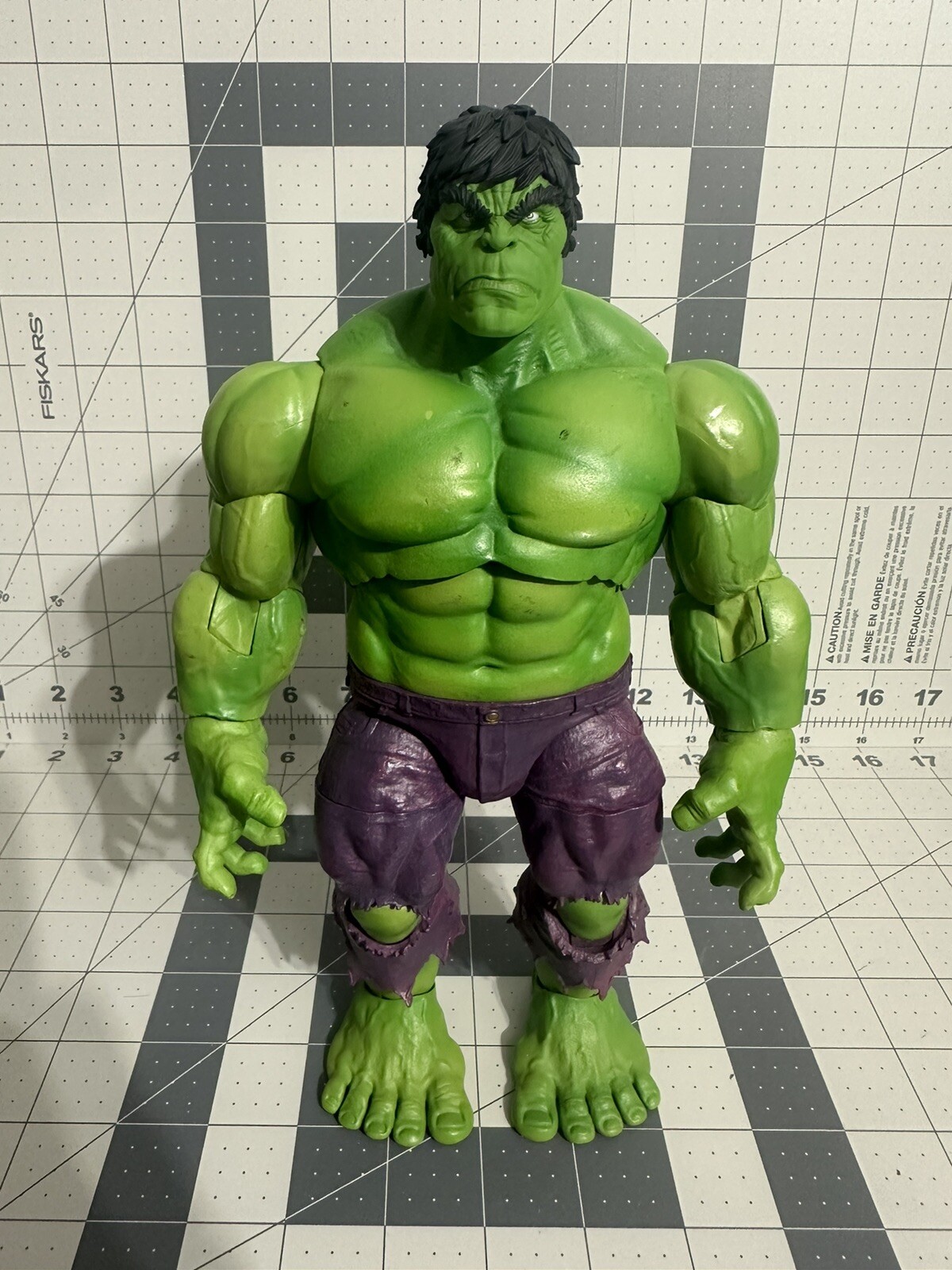 3D Printed – 1/12 PAINTED Classic Hulk NORMAL Headsculpt Marvel Select Scale