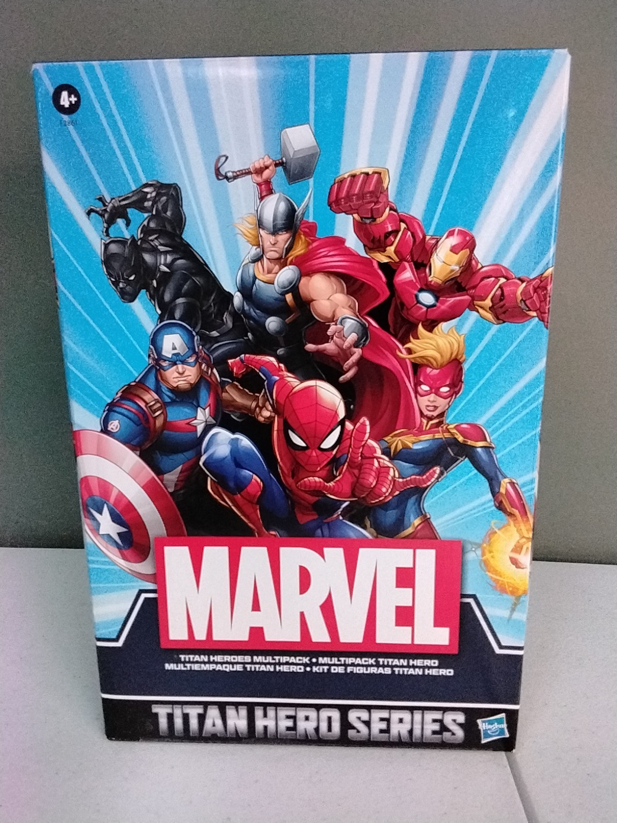 Marvel Titan Hero Series Action Figure Multipack 6 Action Figures 12-Inch Toys