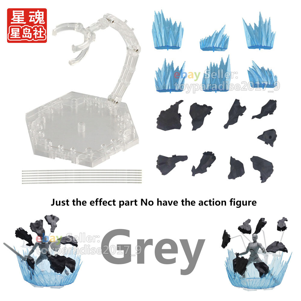Tamashii Impact Explosion Explode Rock Ground Aura Effect For Figma Gundam Model
