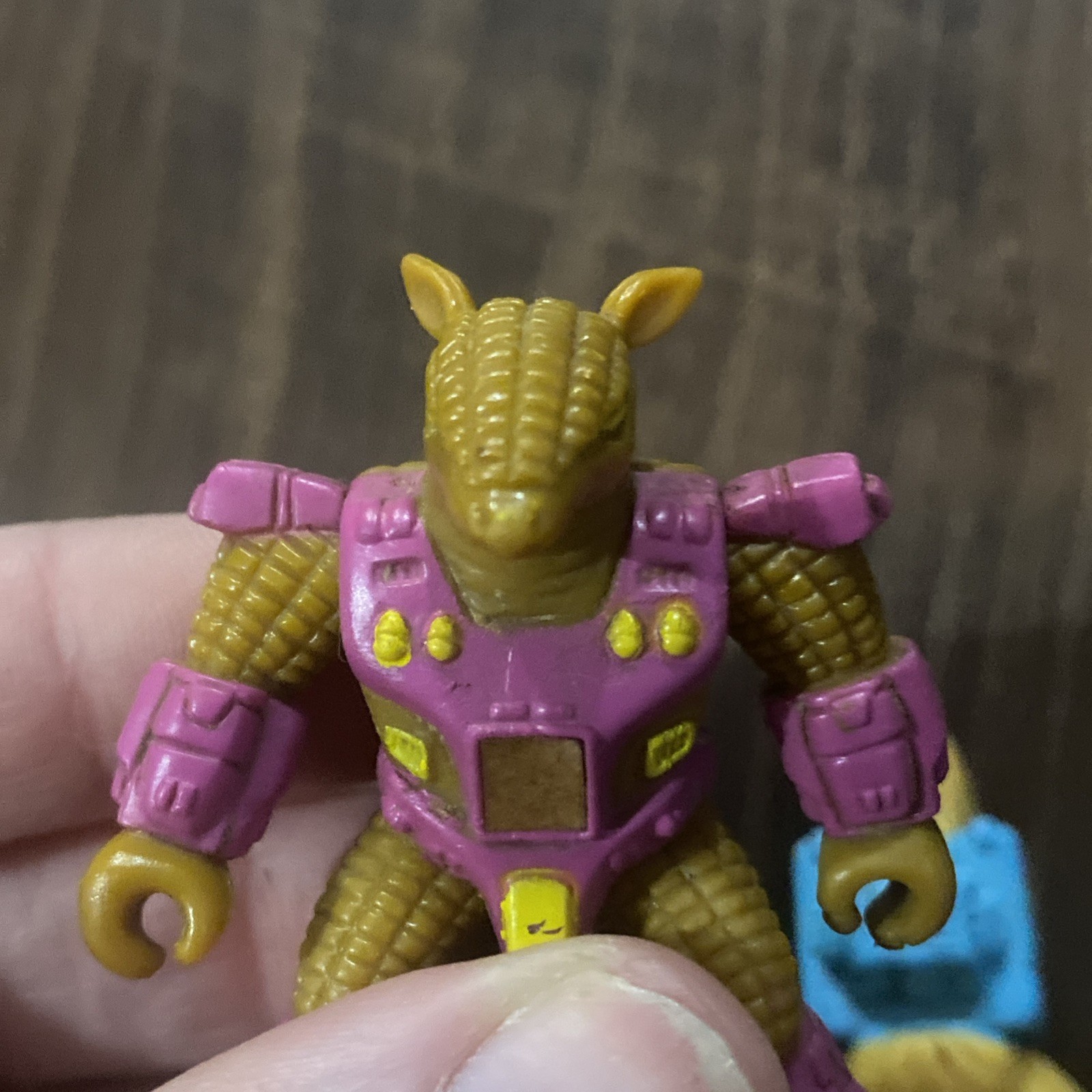 Battle Beasts Series 2 Armored Armadillo Ducks 2&Prime; Figures Takara 1987 Hasbro