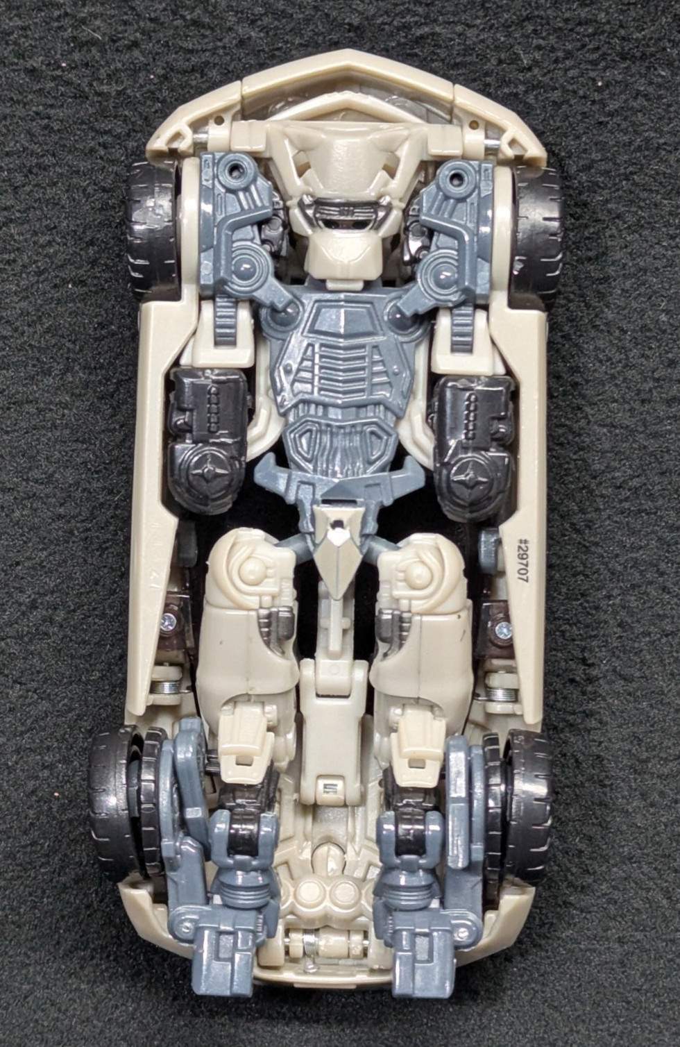 Transformers DOTM Deluxe Class Sideswipe 2011 Autobot Convertible Incomplete
