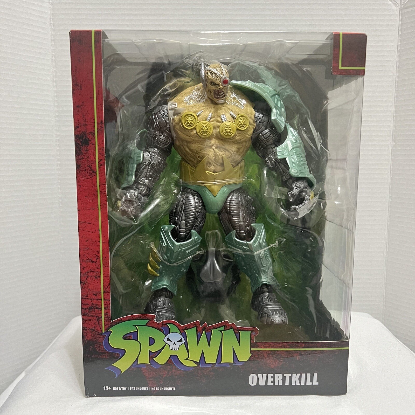 McFarlane Toys Spawn Overtkill Figurine Action Figure 9” Brand New In Box