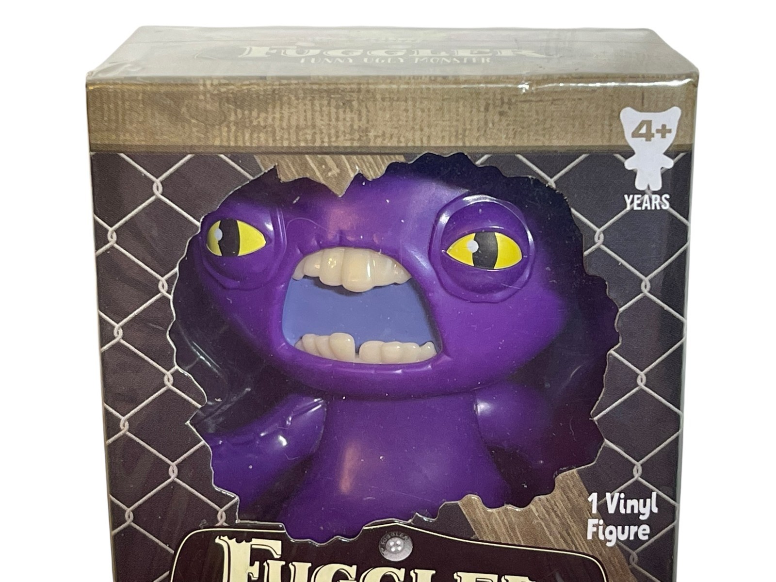 Fuggler Funny Ugly Monster Series 3 VINYL 3&Prime; PURPLE Figure # 3/8 NEW/SEALED Read