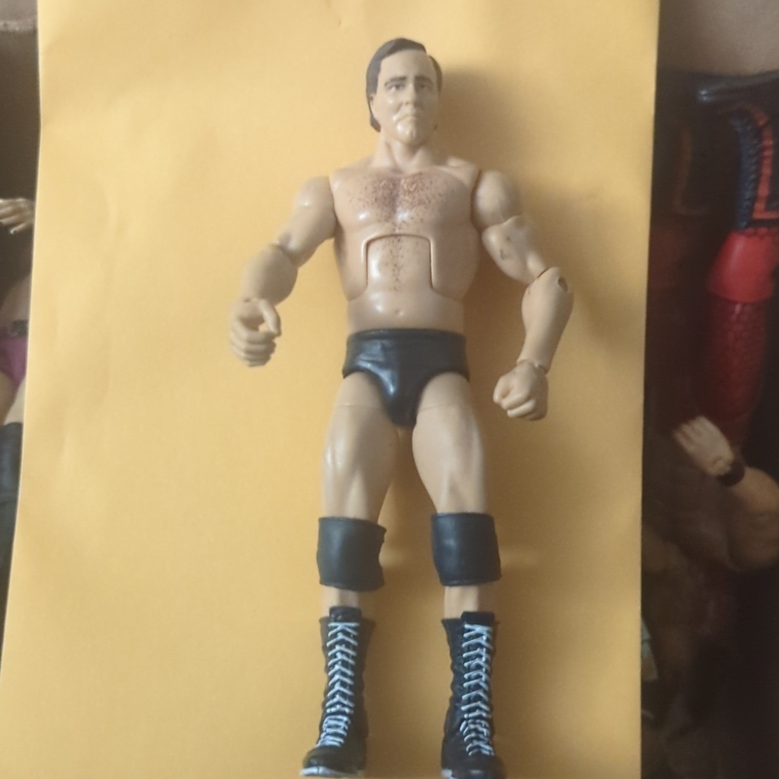 WWE Legend Larry Zyabisco Good Condition Rare Hard To Get..