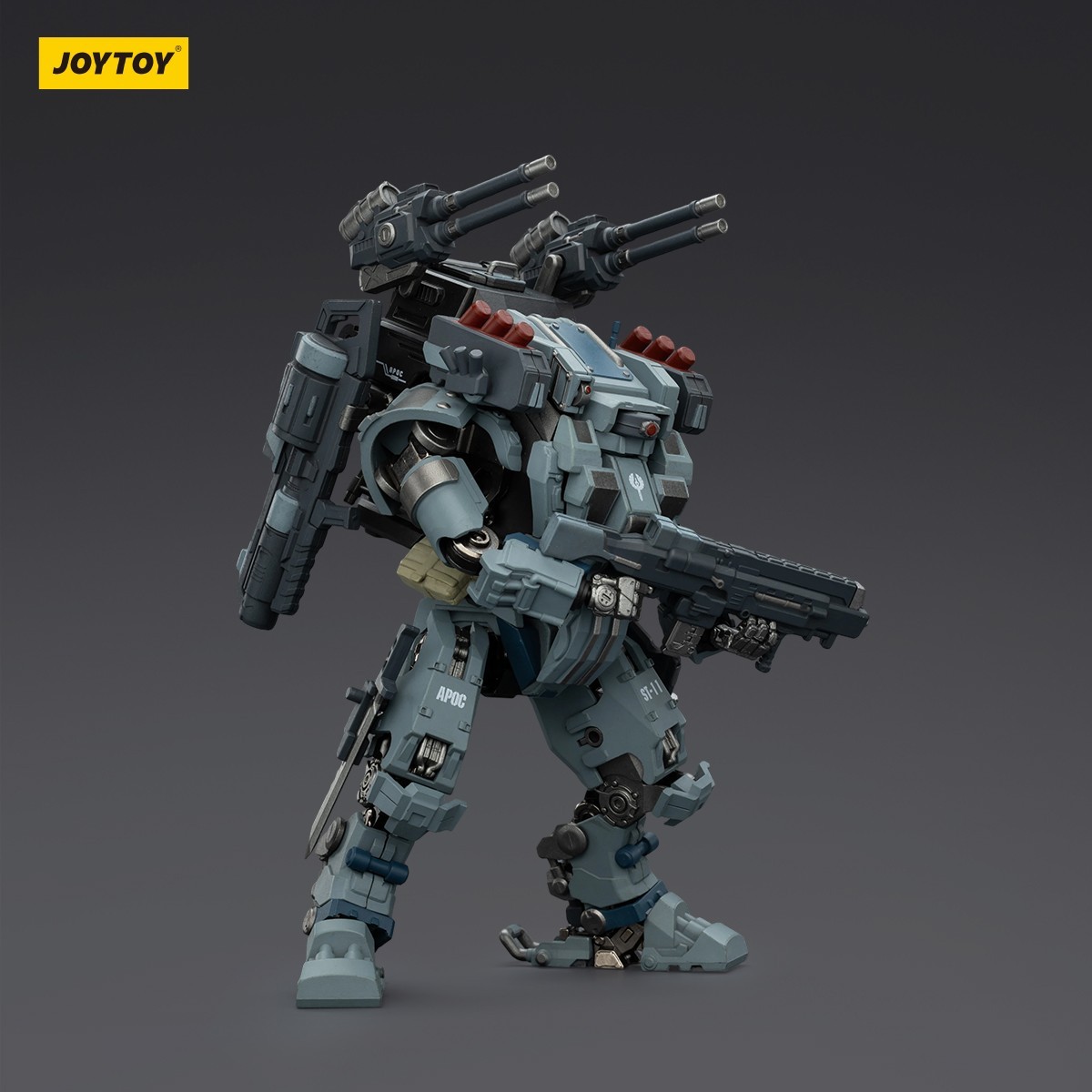 JOYTOY Dark Source APOC Series Bedrock Sentence Heavy Fire Assault Mech ST-8611
