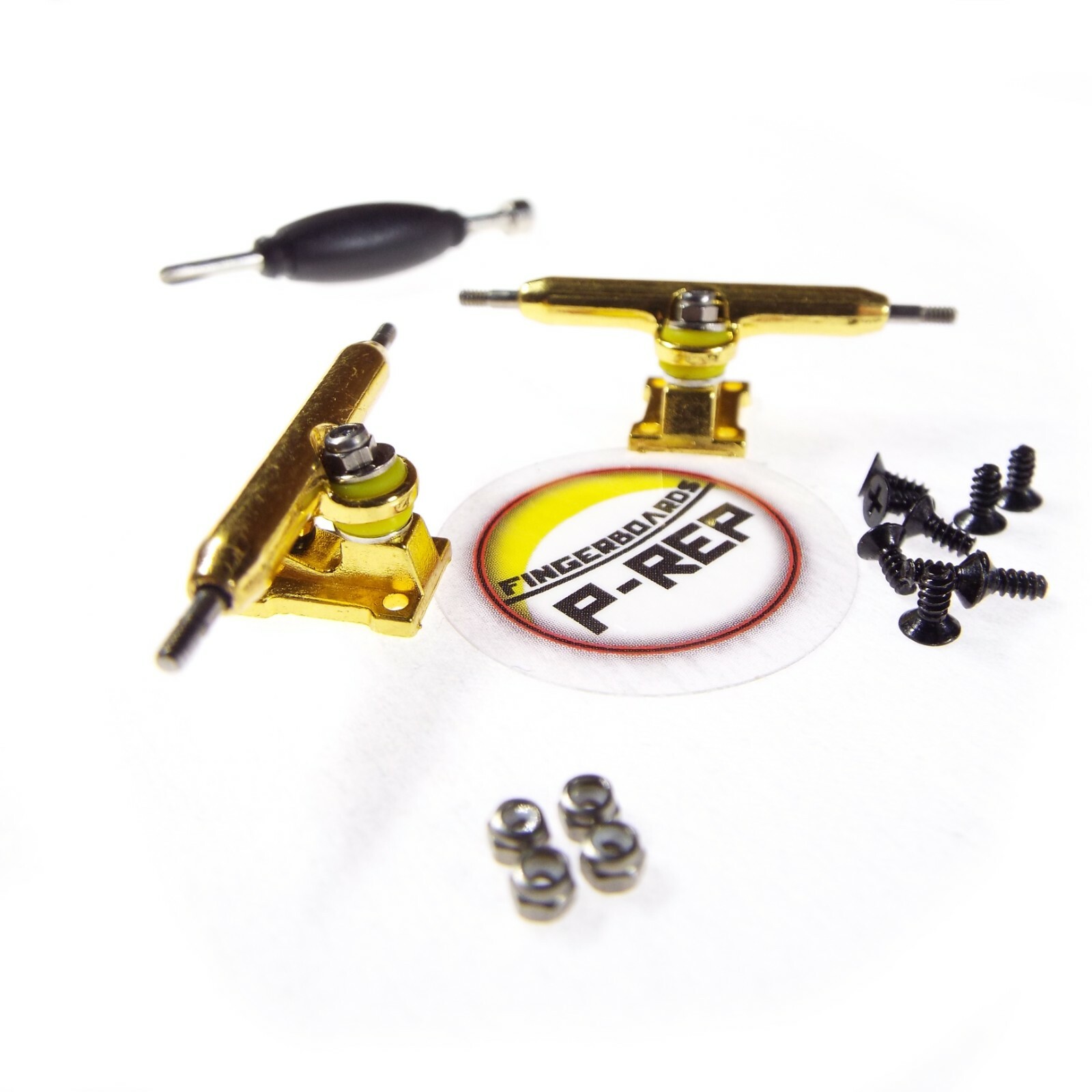 P-REP Solid Performance 34mm Fingerboard Trucks – Gold