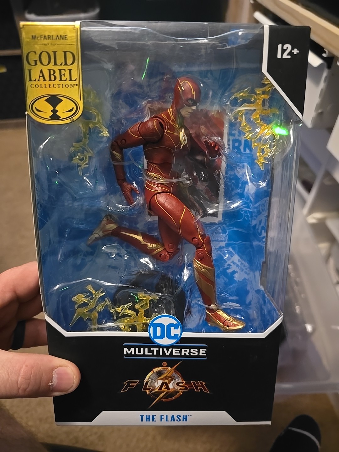 2023 McFarlane Gold Label- The Flash (Movie)- THE FLASH (Speed Force) Exclusive!