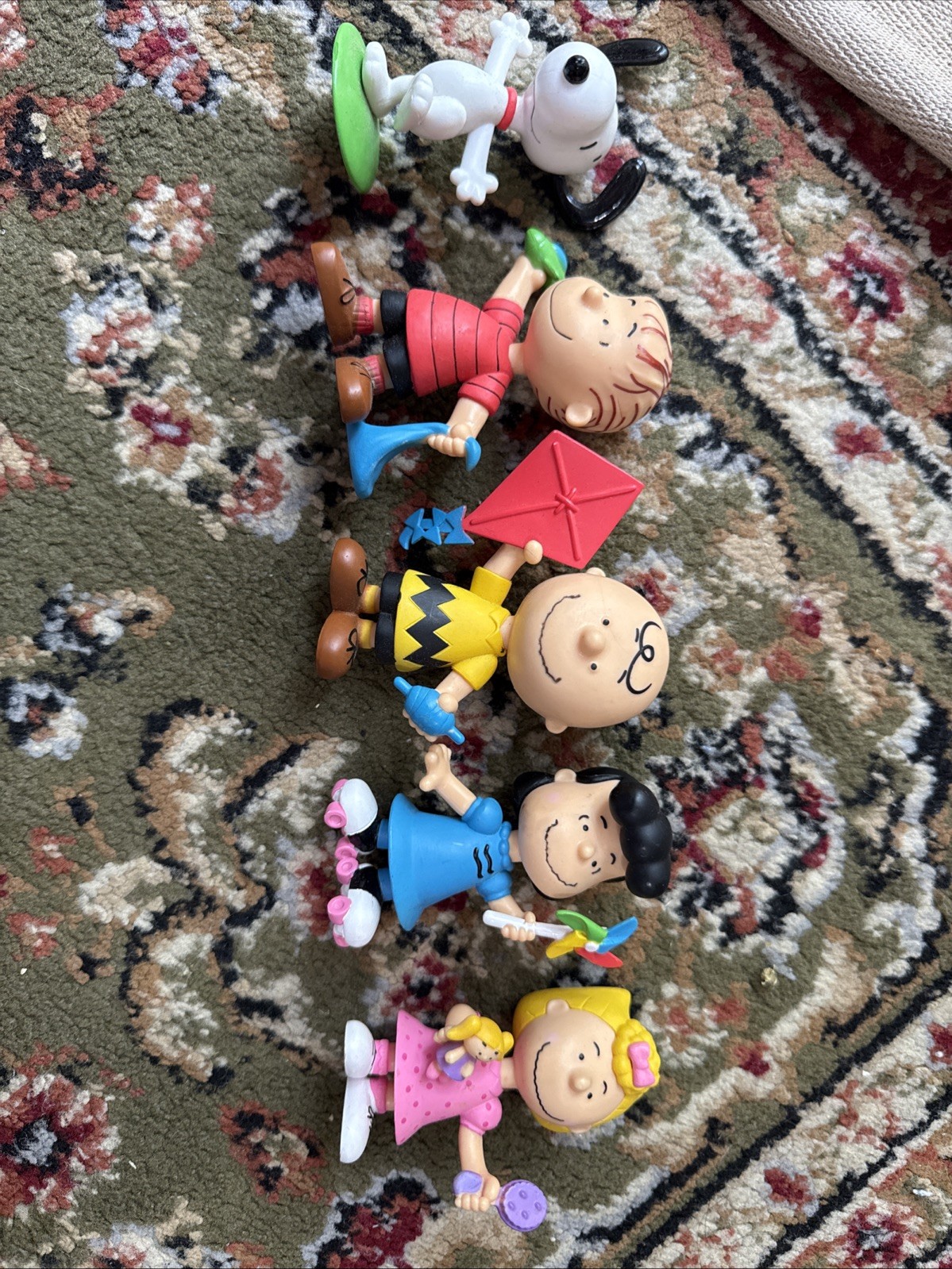 Lot Of 5 Peanuts Gang Figuers