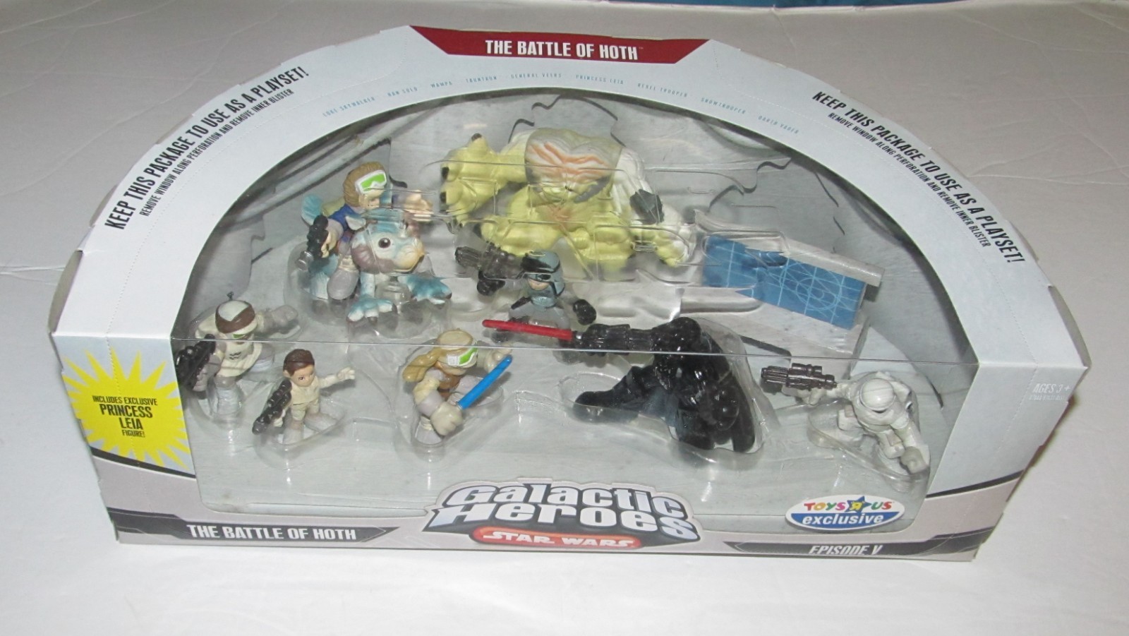 2007 Galactic Heroes STAR WARS Episode V: Empire Strikes Back THE BATTLE OF HOTH