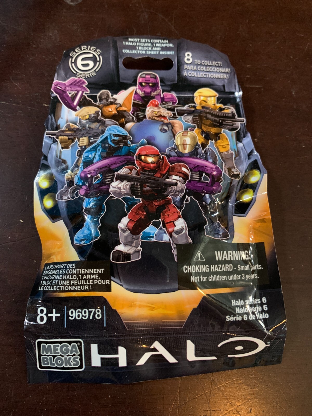 Halo SERIES 6 Mega Bloks blind bag – NEW SEALED 96978 action figure weapon block