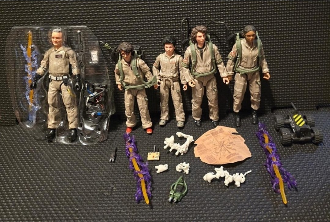 Ghostbusters Afterlife Plasma Series Wave 2 Lot Plus Phoebe & Venkman