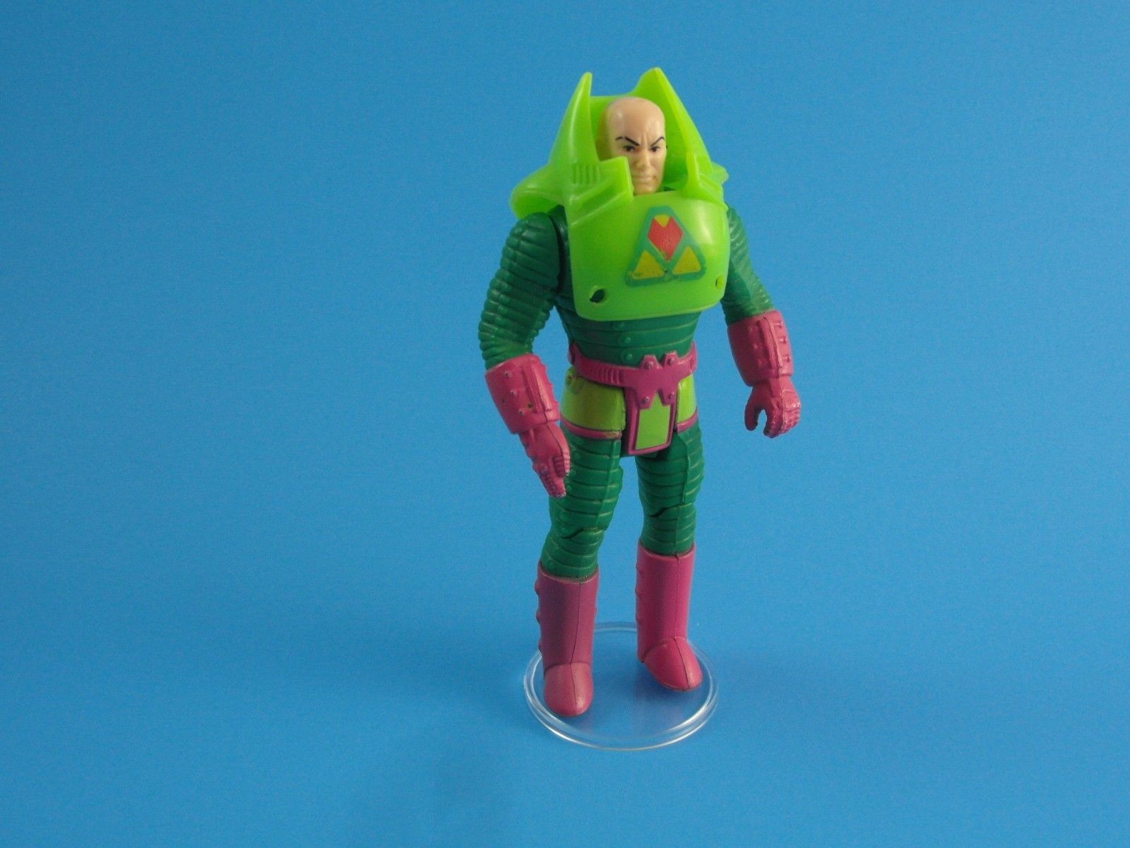 50 x Vintage Super Powers Action Figure Stands – Clear (T2c)
