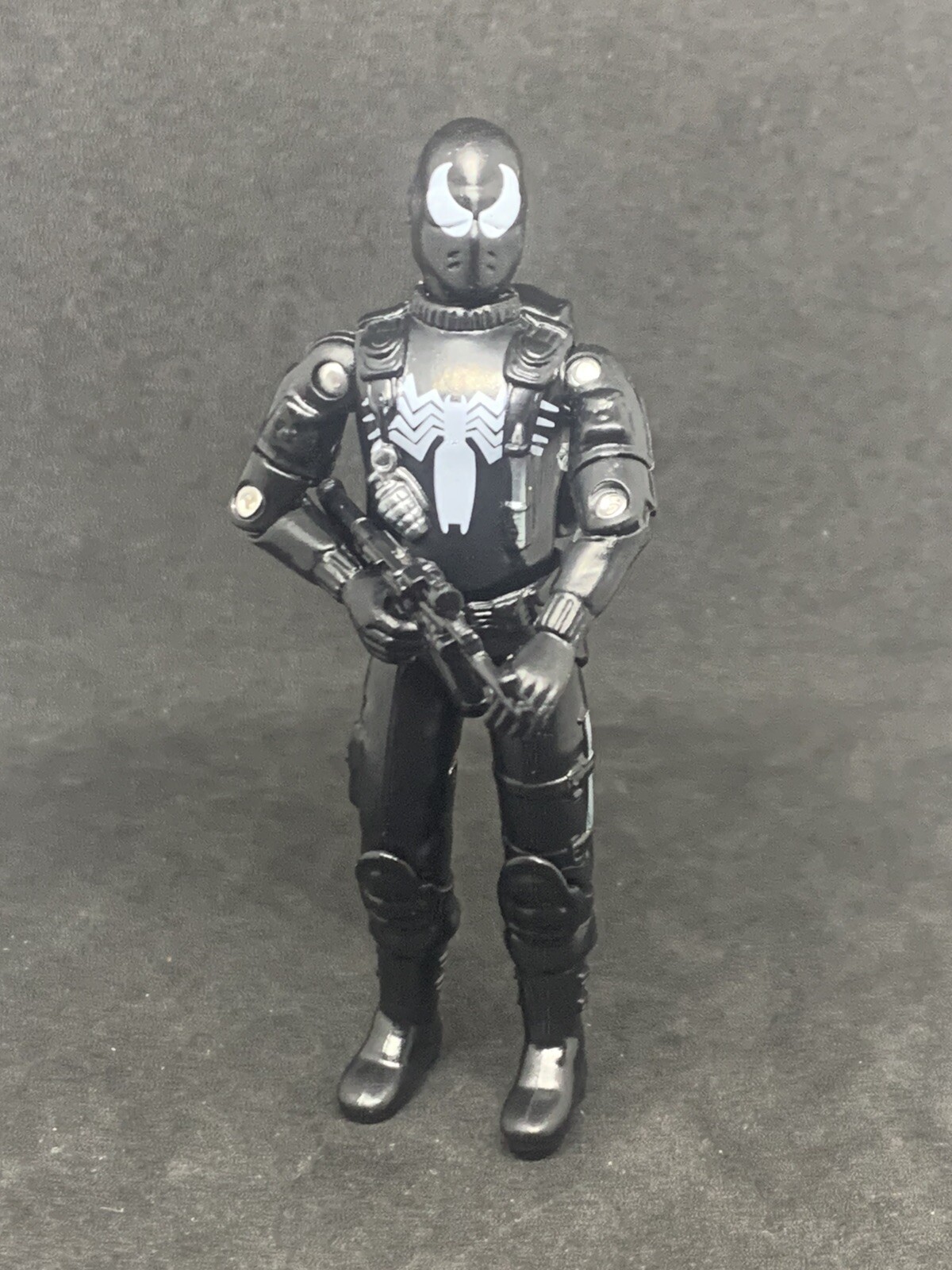 GI Joe Black Major Vintage Style Arah Venom Snake Eyes Spider-Man Lot
