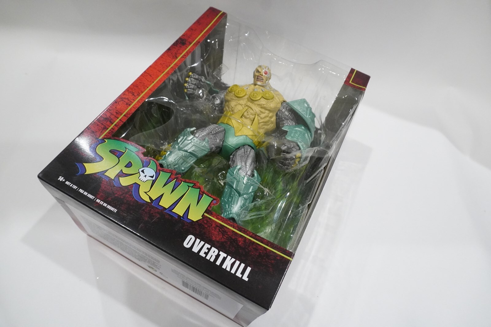 McFarlane Toys Spawn Overtkill Mega 7&Prime; Action Figure BRAND NEW SEALED c7