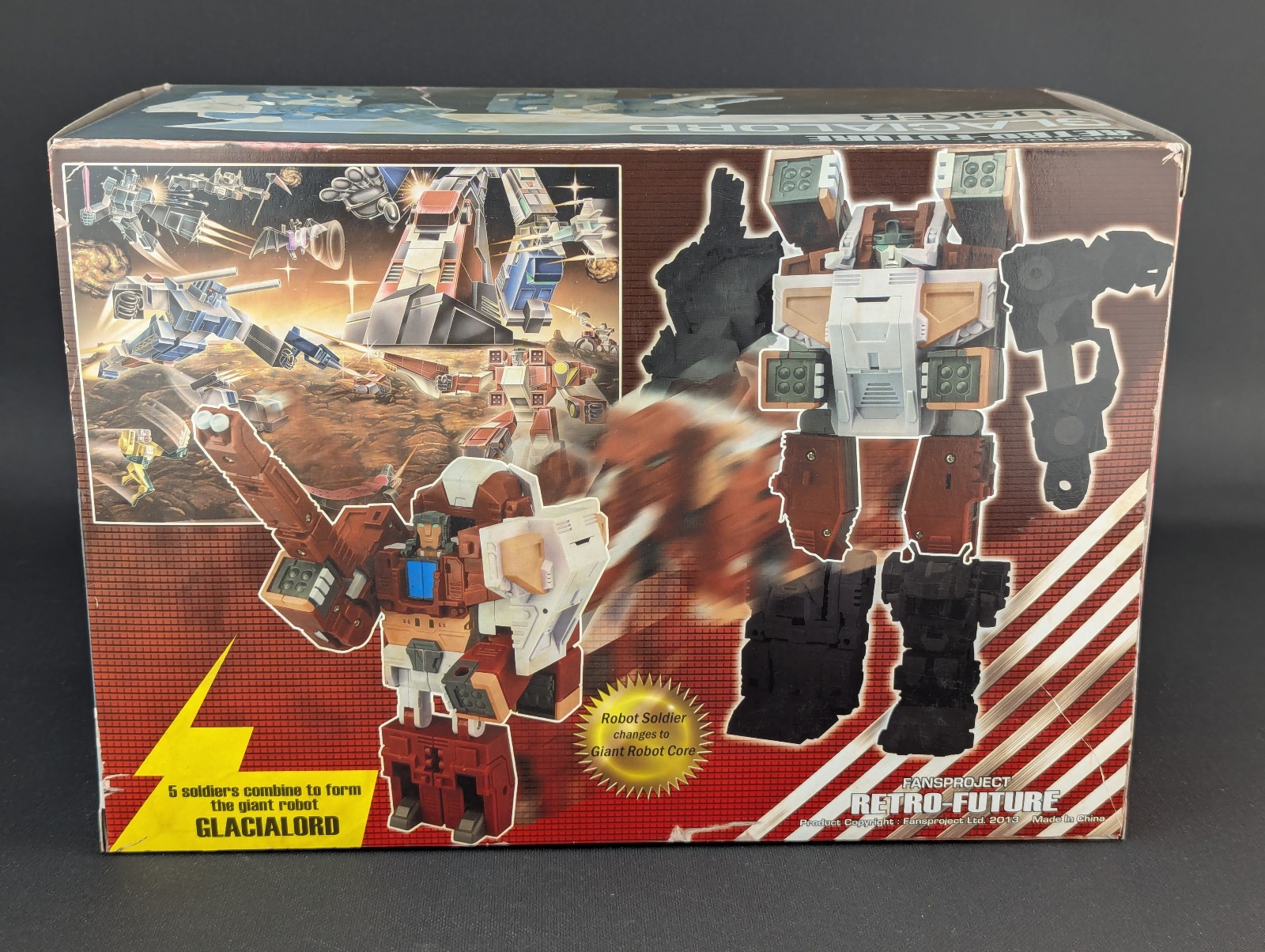 Fansproject Glacialord Tusker SEALED 3rd Party Fans Project Retro-Future