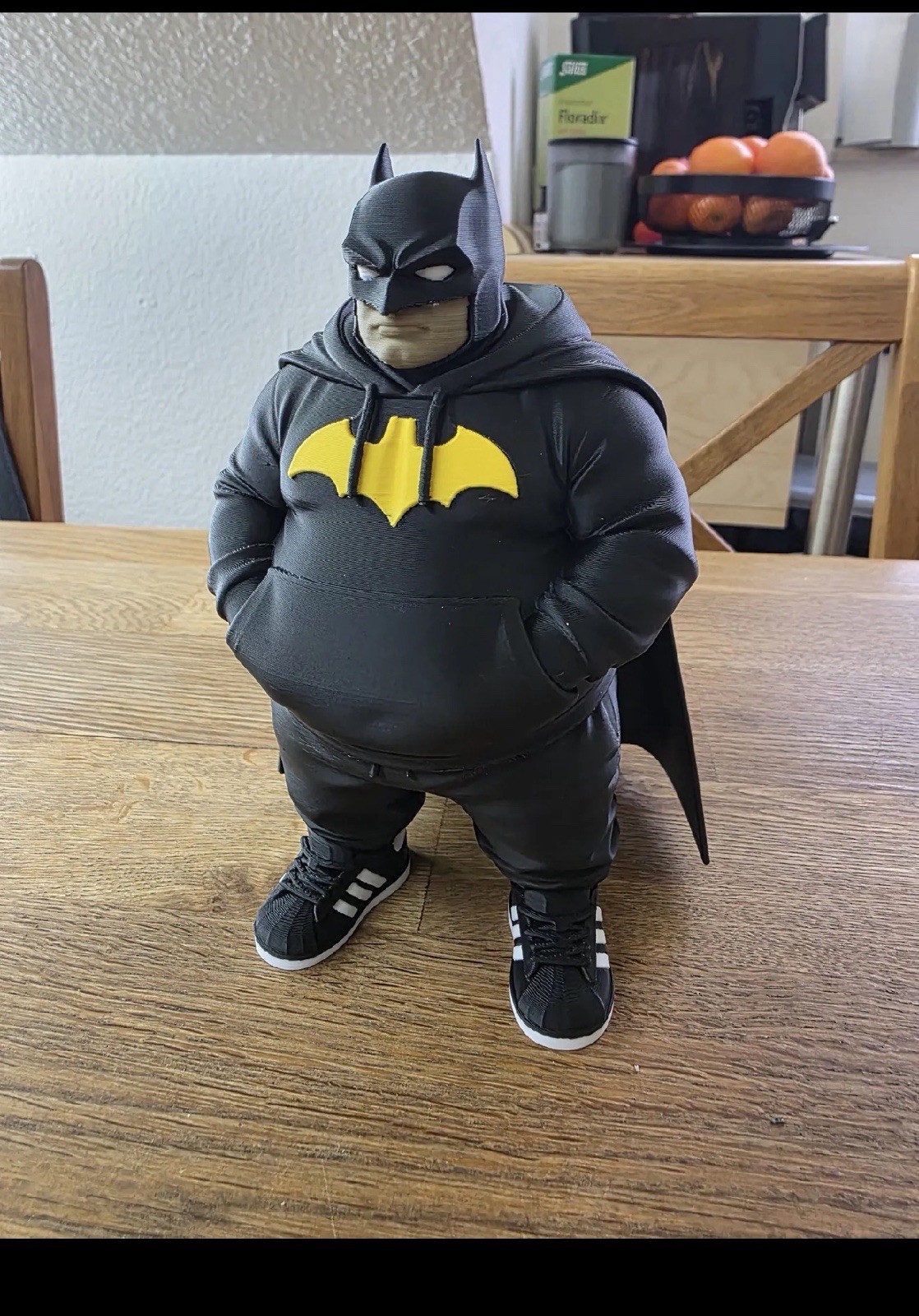 BIG MAN – BIG BATMAN – Overweight Batman Action Figure