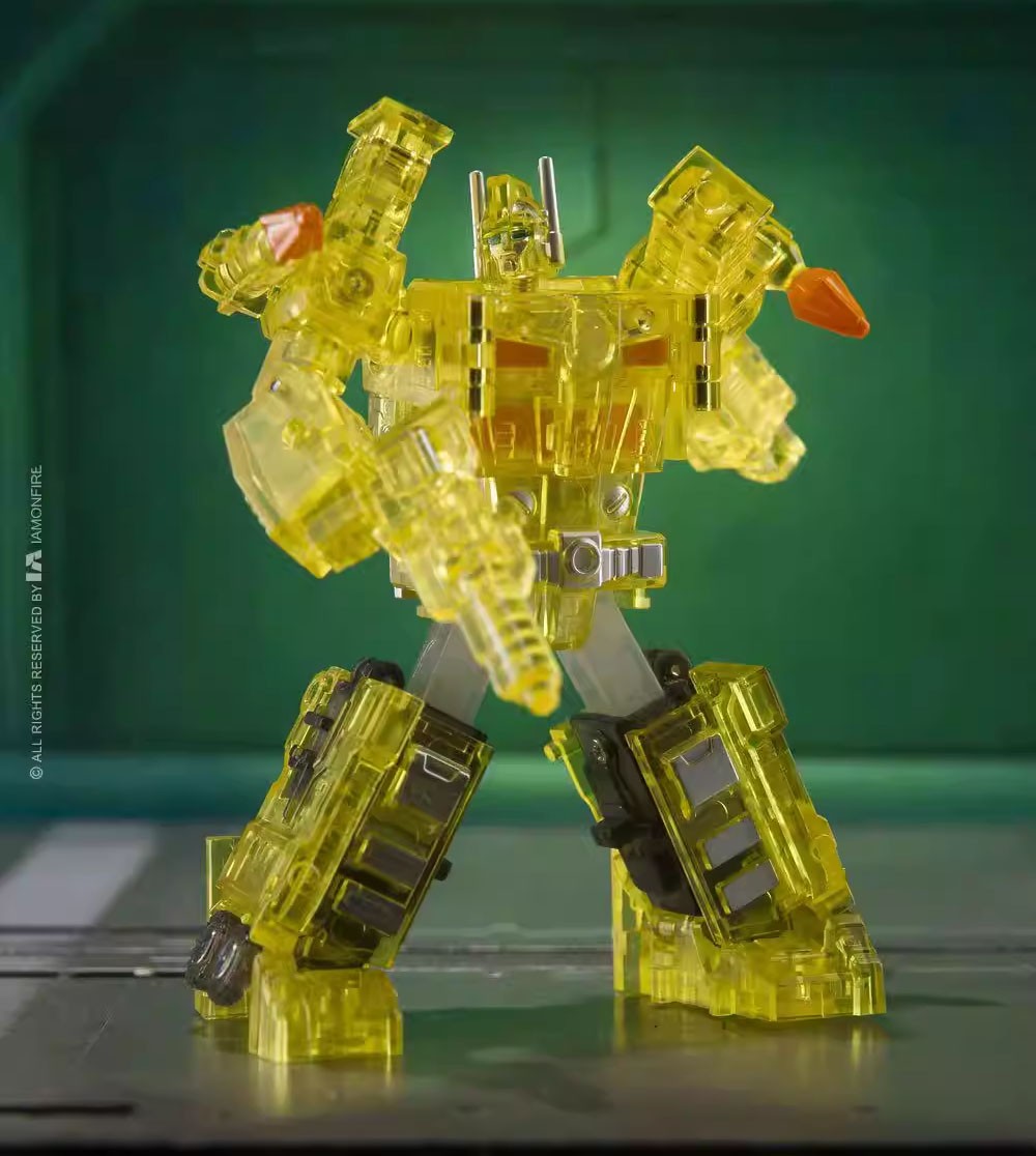 DR.Wu Customs DW-E23S TACTICAL COMMANDER Ultra Magnus Transparent Yellow Figure
