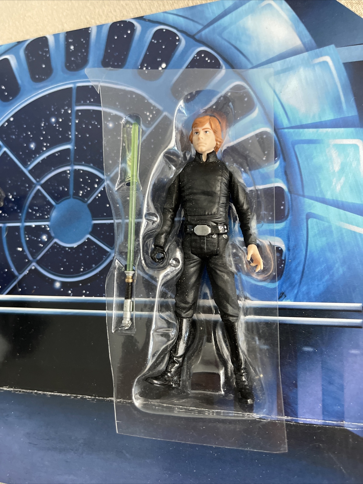 Star Wars Force Link Jedi Luke Skywalker TAC Throne Room Darth Vader Diorama
