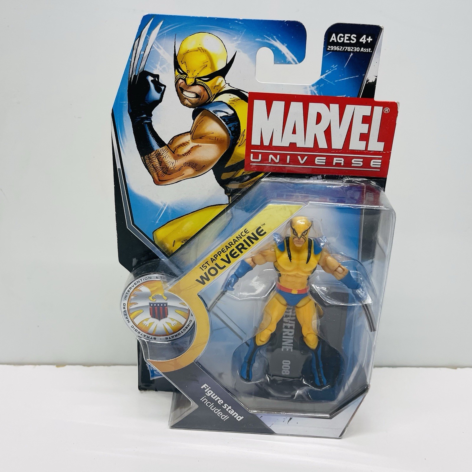 Wolverine First Appearance Marvel Universe 3.75” SERIES 3 008 Logan X-Men NIP