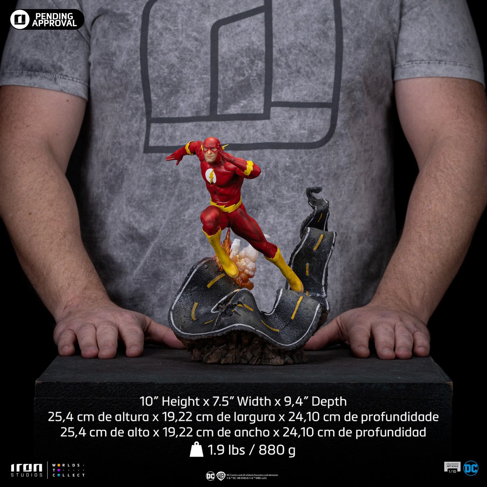 Iron Studios Flash DC Comics 1/10 Scale Statue
