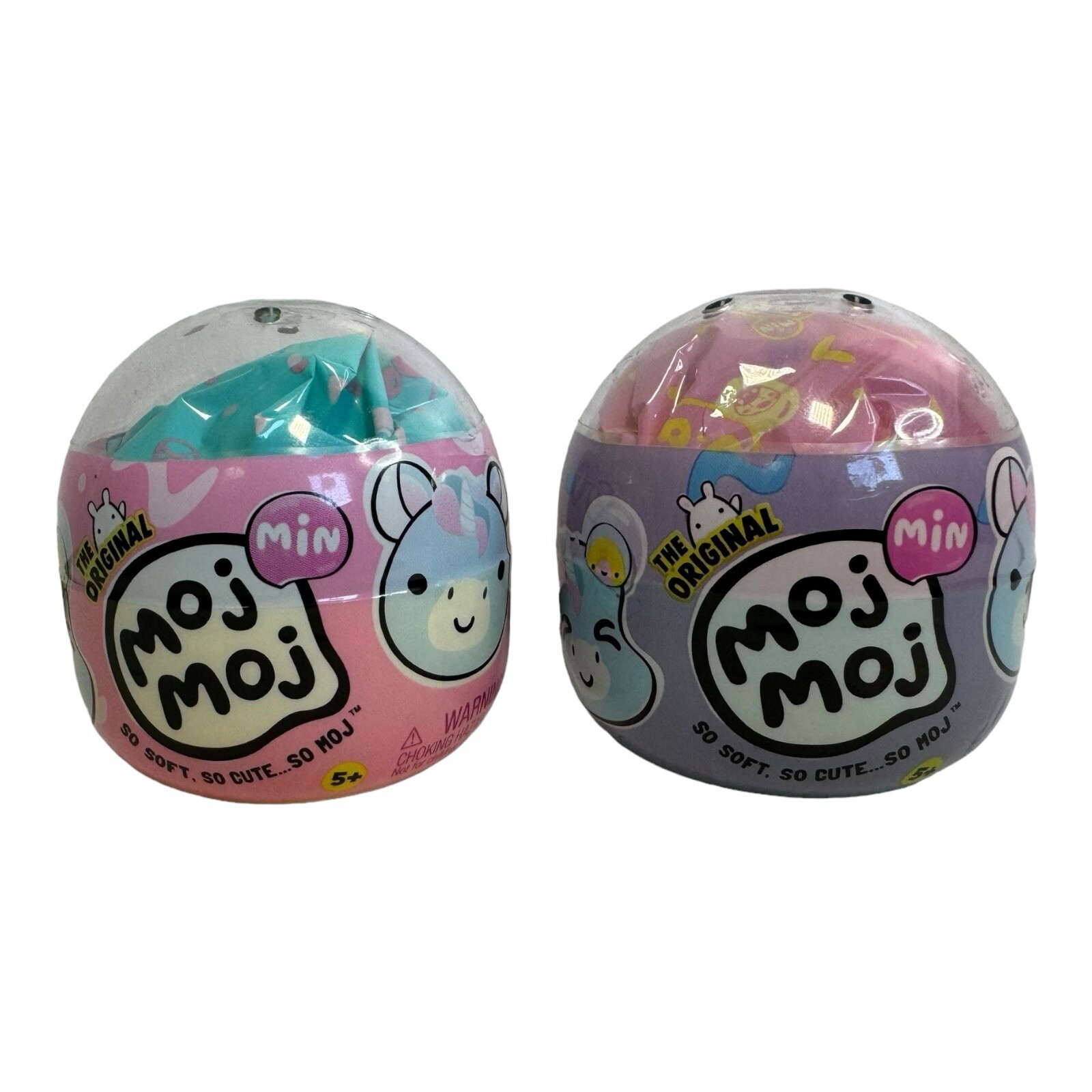 LOT OF 2- Moj Moj Min Mystery Pack Blind Bag Heart Series ⭐️ NEW ⭐️ Yellow Blue